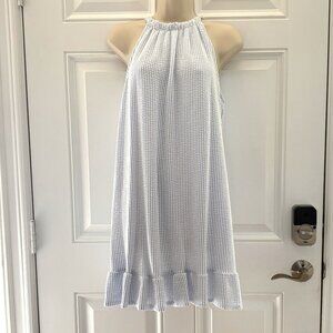 NWT Blue/White Striped Dress by Green Envelope